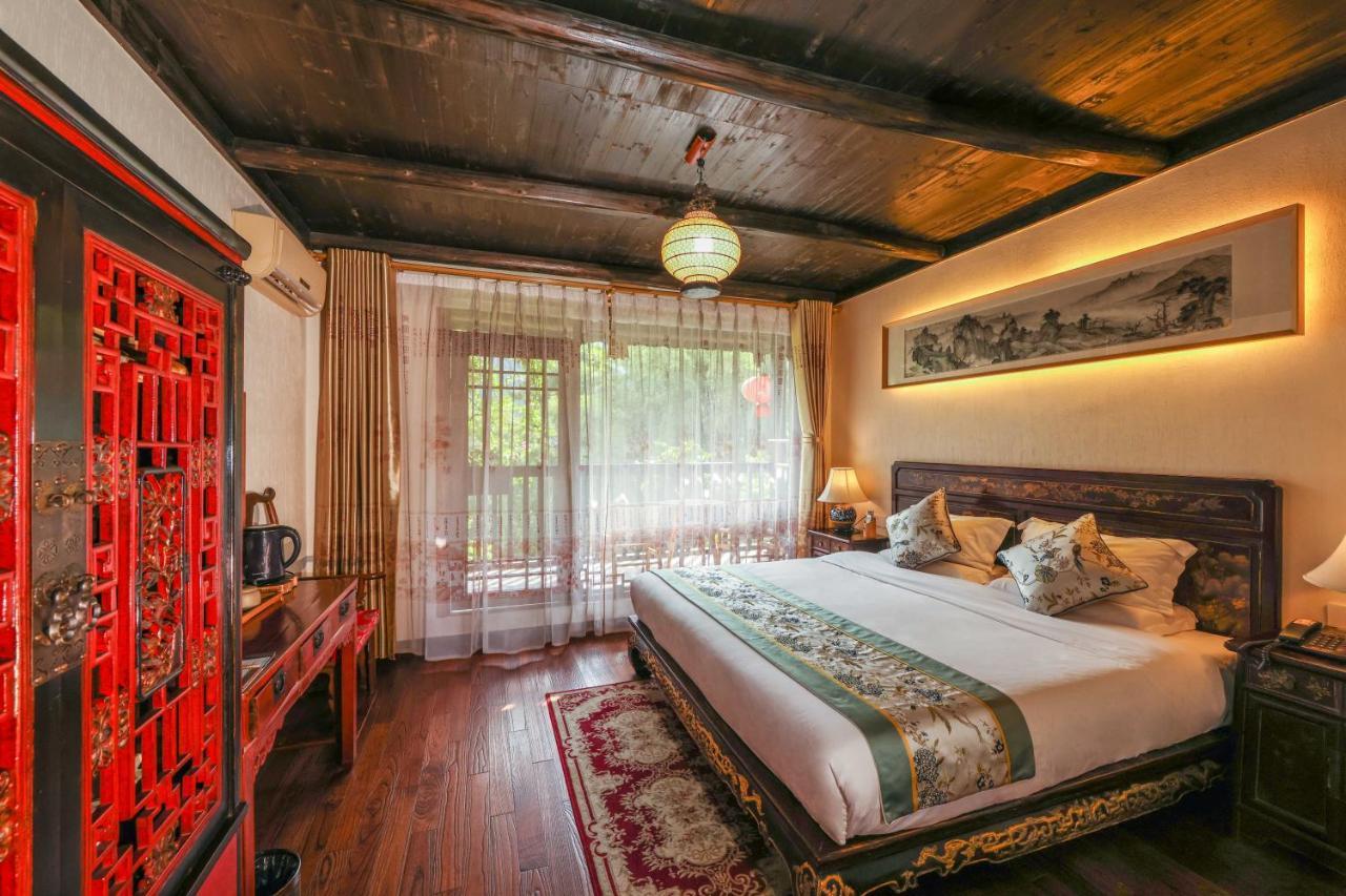 Yangshuo Tea Cozy--One Way Free Pick Up From Airport Or Ts 4 Nights Guest House Ngoại thất bức ảnh